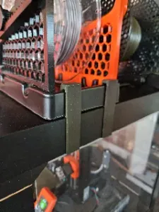 Gravity Spool Holder Lack Enclosure Clip for Original MMU not printed