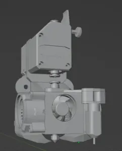 Two Trees bluer 3V2 direct drive extruder + cooling system + BL-Touch