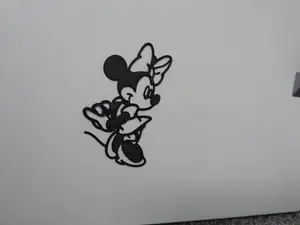 Minnie mouse wall decor