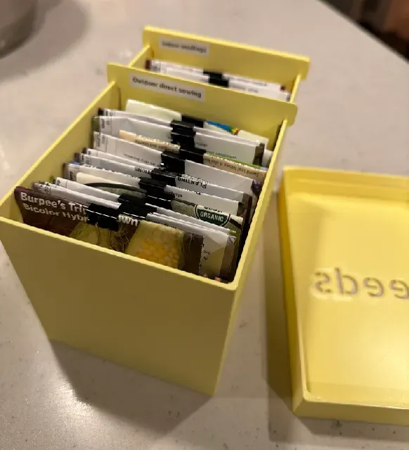 Seeds Organizer