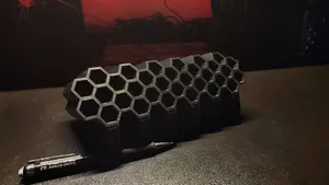 Honeycomb Pen and Pencil Organizer, Sci-fi/Military