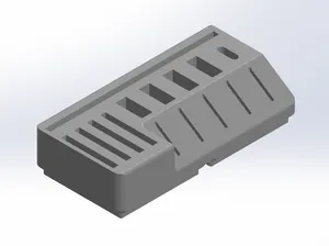 Remixed USB Holder for Gridfinity