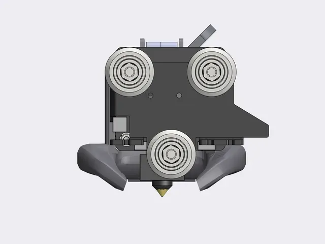 Ender 3 S1 & Ender 3 S1 Pro & Creality Sprite Extruder high performance 5015 part cooling fan duct (based on Hero Me Gen7) — Image 5 of 10