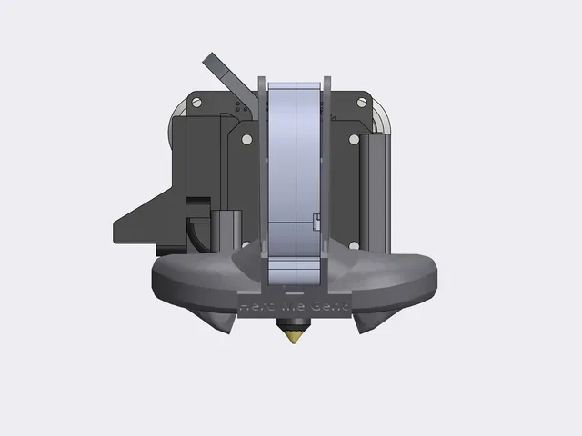 Ender 3 S1 & Ender 3 S1 Pro & Creality Sprite Extruder high performance 5015 part cooling fan duct (based on Hero Me Gen7) — Image 4 of 10