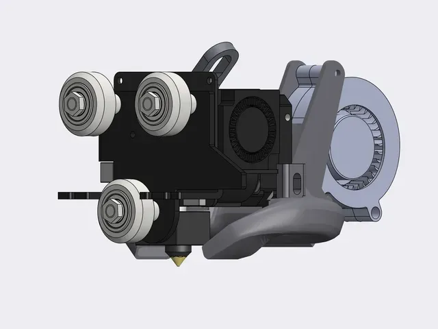 Ender 3 S1 & Ender 3 S1 Pro & Creality Sprite Extruder high performance 5015 part cooling fan duct (based on Hero Me Gen7) — Image 3 of 10