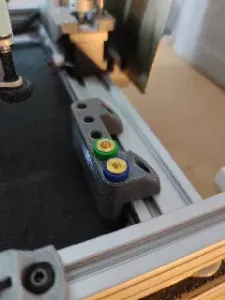 Nozzle holder for E3D Revo nozzles (parametric)