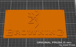 Browning Sign (Deer)