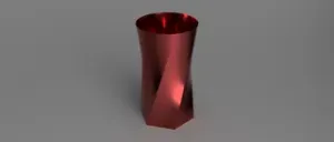 Hexagon Spiral Vase 2