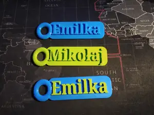 Keychain with name