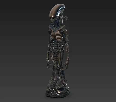 Alien Chess Set - Horror Biomechanical Xenomorph Chess Pieces — Фото 2 из 40