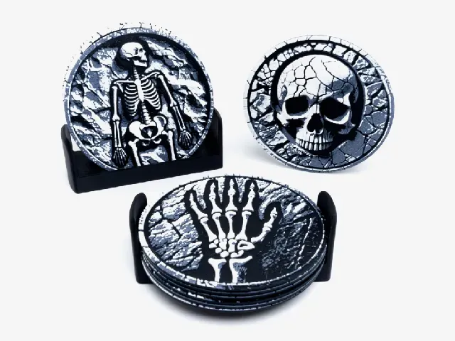 Skeleton Fossil Coasters — Фото 2 из 5