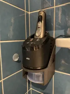Braun Series 9 Pro Rasierer Wandhalterung Reinigungsstation/Razor cleaning station wall mount