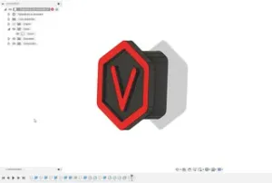 Raise3D pro séries door knob