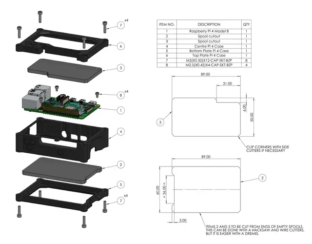 Sturdy Raspberry Pi 4B Case — Image 2 of 4