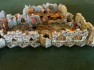 MagHex Ruined Dungeon Walls Gloomhaven Frosthaven