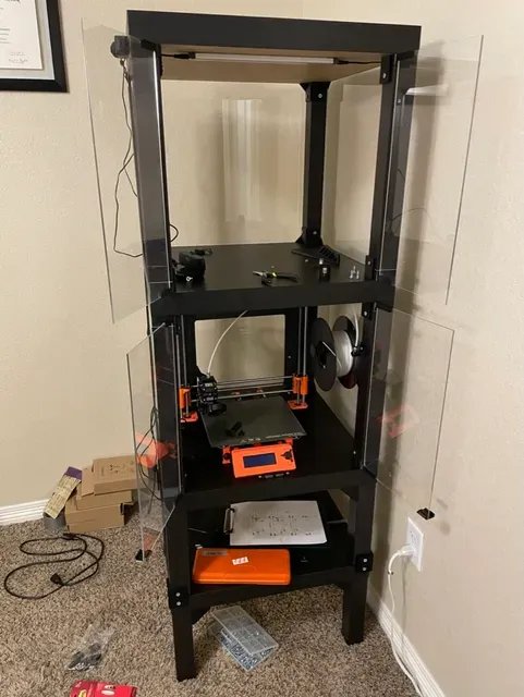 Stacked Lack Enclosure (2 enclosures and 1 shelf) — Фото 2 из 7