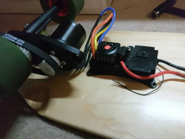 Open source electric longboard with 3d Printed parts — Фото 2 из 17