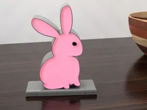 Glowing WLED Easter Rabbit