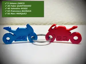 Porte clé moto - motorcycle key holder