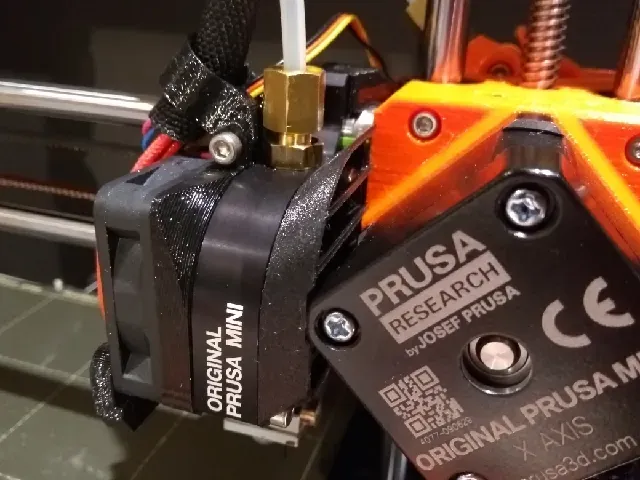 Prusa Mini - Coldend Exhaust Fan Duct — Фото 2 из 4