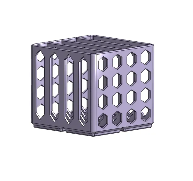Gridfinity Pliers Stand 2x2 and 2 types Hex and Circles