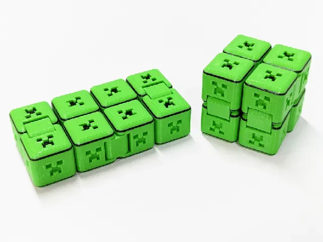 Minecraft Creeper Infinity Cube