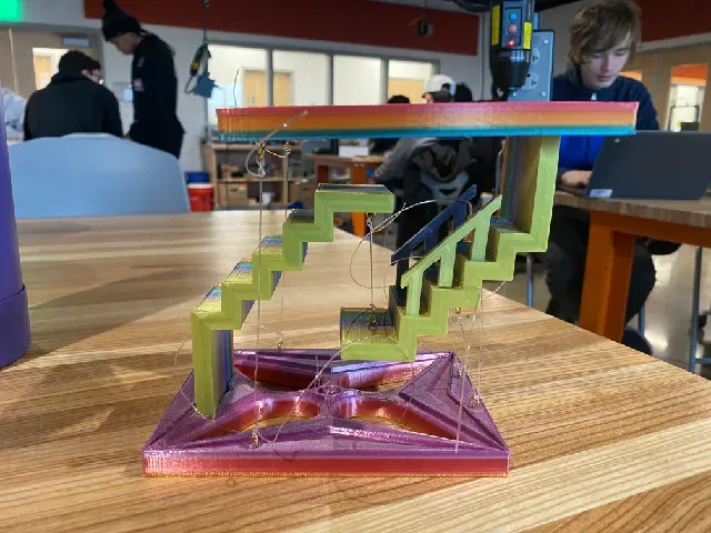 Tensegrity Staircase