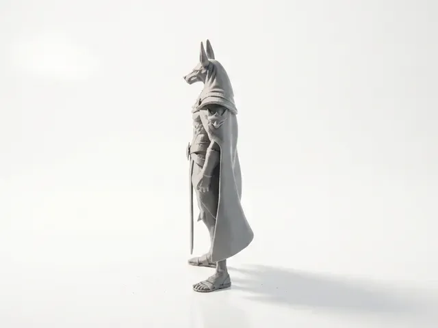 Anubis Figurine Fantasy Mythology 3D Printable — Фото 3 из 5