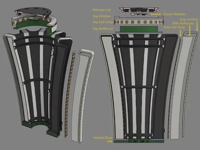LED Tower Lamp (21cm) — Фото 10 из 11