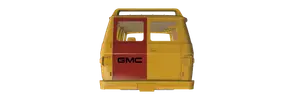 mAx Team GMC logo on the rear left door Upgrade for 3D SETS Model 14 (Max Team)