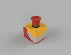 Ender 3 S1 E-Stop mount (Schneider/Electromecanique XAL)