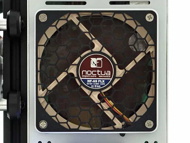 Fan Guard and Frame for 92 mm Cooling Fan (e.g. Noctua NF-A9 FLX)