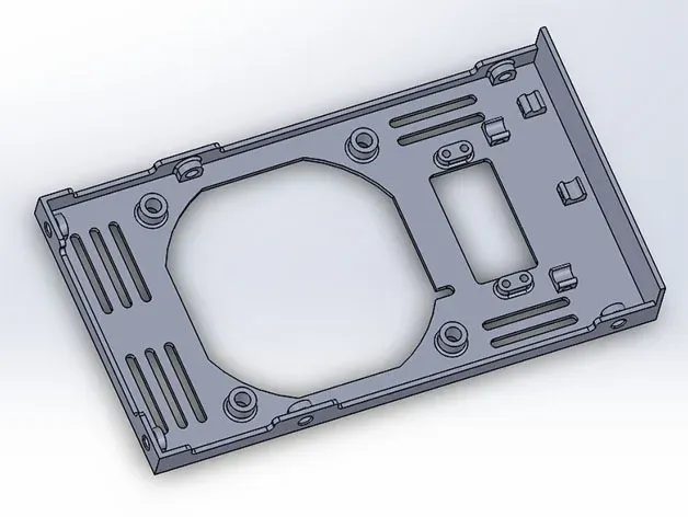Geeetech A10 Power Supply Cover for 92 mm Fan (maybe Ender 3) — Image 3 of 7