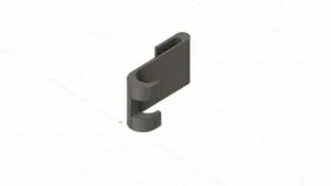 Shower hook hanger for squeege