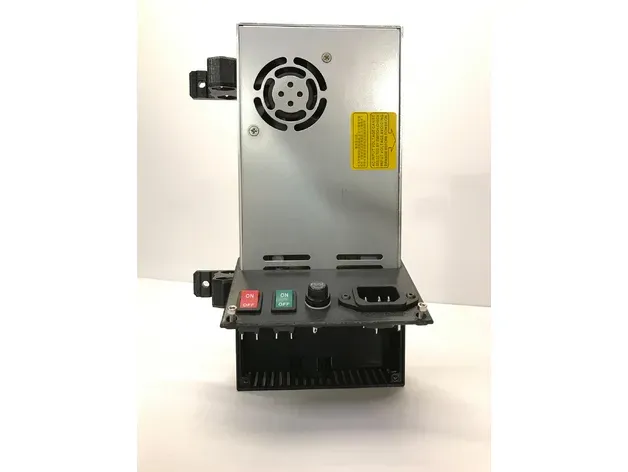 Mean Well LRS-350 PSU Hinged Cover for Prusa i3 Full Bear Upgrade — Image 7 of 17