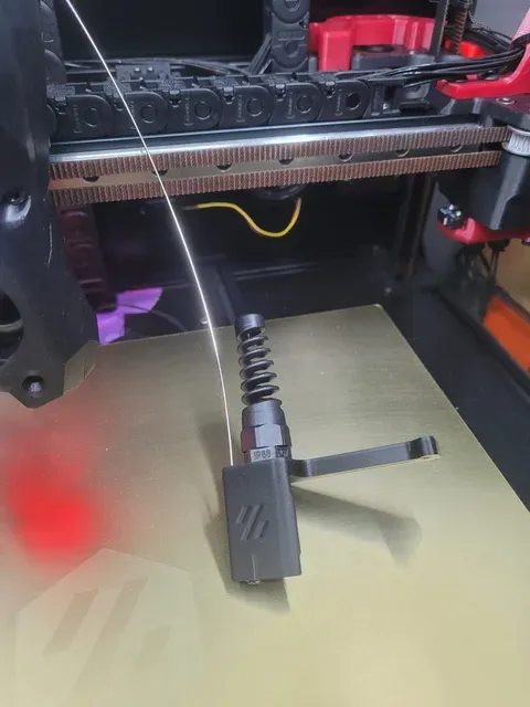 Voron 2.4r2 PG7 Cable Gland with Spring Steel Wire Cable Guide for Umbilical Mod and Y relocation — Image 5 of 7