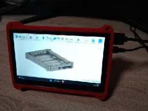 7 inch display case