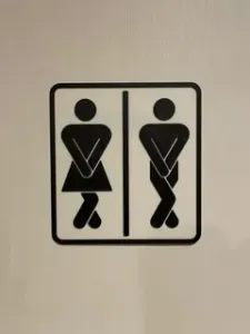 Humorous Bathroom sign