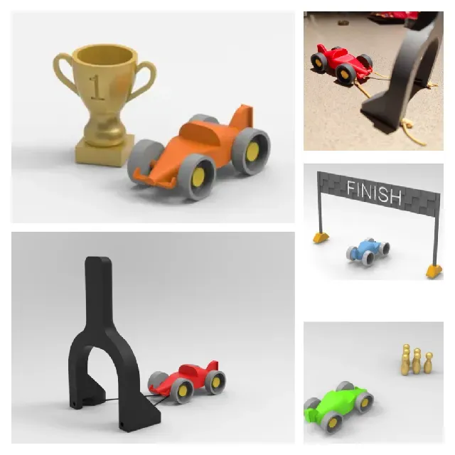 Slingshot racing car (check out the lego car update) — Фото 2 из 12