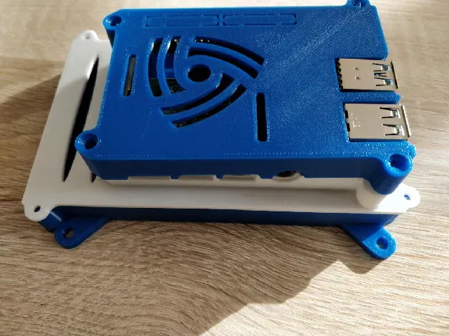 Raspberry Pi 4 Enclosure with 2,5" SSD/HDD Mount