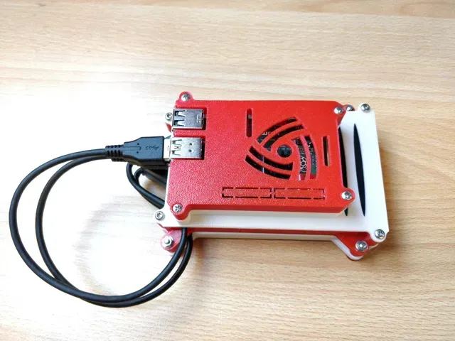 Raspberry Pi 4 Enclosure with 2,5" SSD/HDD Mount — Фото 7 из 16