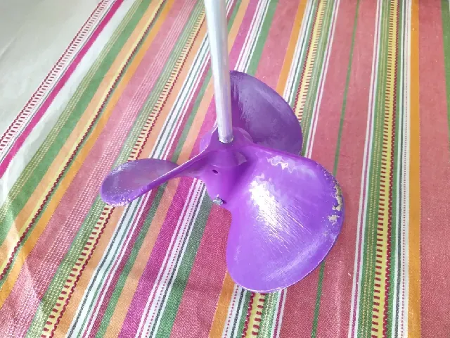Boat Propeller 20cm, 13cm and 10cm diameter, 10mm shaft — Image 6 of 6