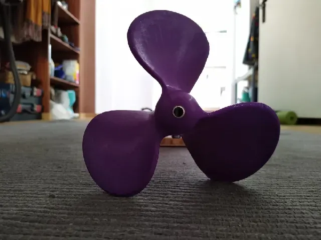 Boat Propeller 20cm, 13cm and 10cm diameter, 10mm shaft — Image 4 of 6