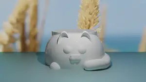 Cute Cat Planter