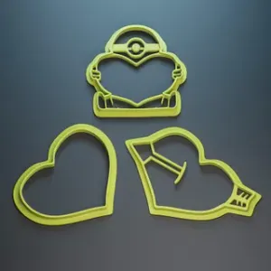 Valentine's Cookie Cutter Pack