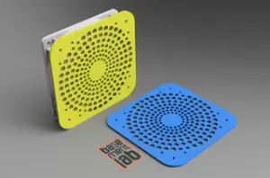120mm Cooling Fan Cover for PC case/Rack/3d Printers M4 Thread (x12)