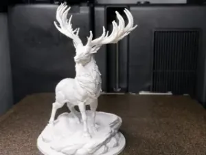 Majestic Stag – Detailed Deer Sculpture 3D Print