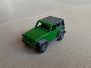 Jeep Wrangler - Working Toy Car