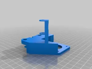 Ender 3 & 5 Direct Drive Mount for use with Hero Me Gen5 (OEM plastic and Dual Gear extruders)