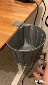 Removable Desk Bin Trash Can V3 — Фото 4 из 4